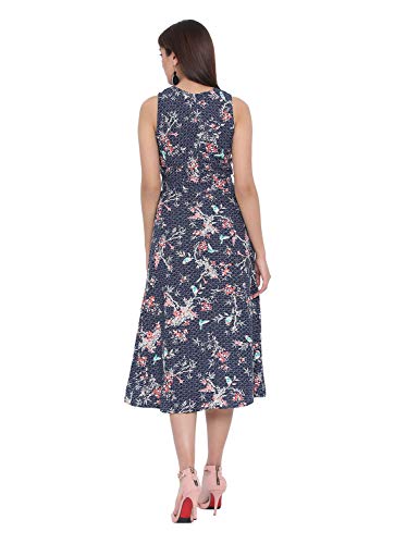 Image of oxolloxo Women's Cotton Tunic Knee-Length Dress