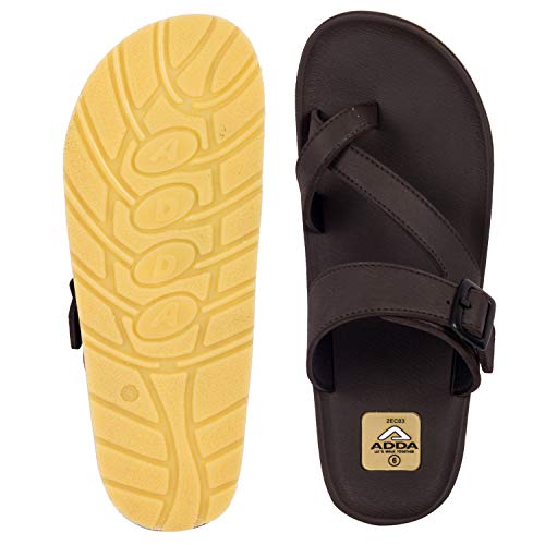 Image of ADDA Comfortable Synthetic Slippers /Flip-Flops for Men (Multi Color)