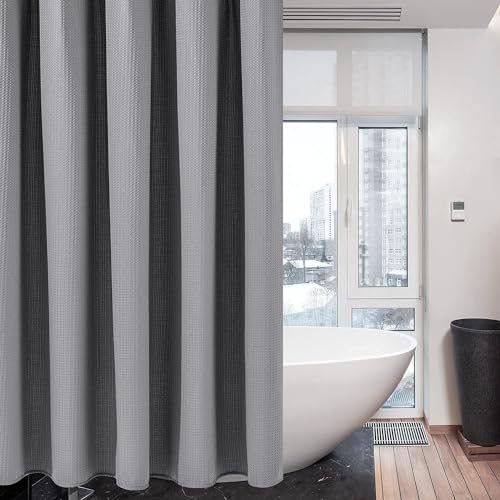 Consejos para Comprar Cortinas de baño de tela los 5 más buscados. 17 cortinas de baño de tela marca NEWKIBOU (2)