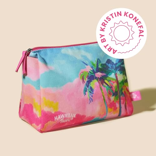 Hawaiian Tropic Summer Essentials Set – Includes Travel Size Sunscreen for Face, SPF Lip Balm, After Sun Lotion & Kristin Konefal Bag | Sunscreen Set, Beach Essentials, Beach Gifts, Travel Kit - Image 3