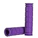 Vélo Guidon Poignées Caoutchouc Barre Main Flasques pour VTT BMX Route Vélo De Montagne Scooter Violet