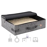 petisfam Sturdy Cat Travel Litter Box