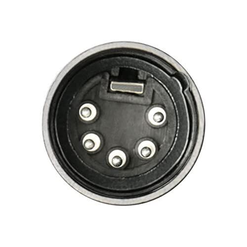 Adaptador Auriculares Aviación GA Dual Plug a Airbus XLR 5 P miniatura 5