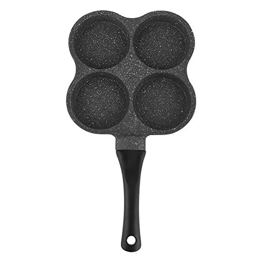 JJ. Accessory Stekpanna non-stick aluminium 4-hål pannkaka omelett ägg panna stekpanna frukosttillverkare köksredskap
