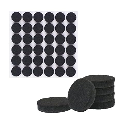VABNEER 108pcs 15mm Self-adhesive Felt Pads Cover