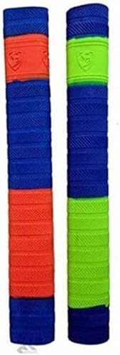 Miniatura 2 de AnNafi Agarre de bate de cricket, 3 piezas (el color puede variar)  Agarre de bate para jugadores  Soporte de agarre de mano de goma antideslizante