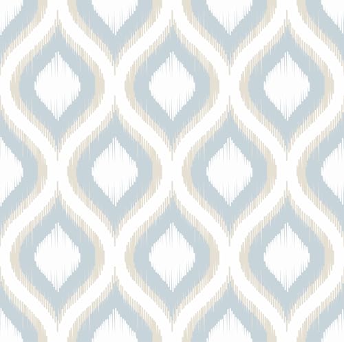 EPPKILY Grey/Beige Wall Paper Peel and Stick Modern Geometric Wallpaper