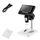 4.3インチ液晶ビデオデジタル顕微鏡電子溶接用 1000X ズーム電話時計用スタンド付き内視鏡記録の修復