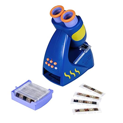 Educational Insights GeoSafari Jr. Talking Microscope, Featuring Bindi Irwin, Microscope for Kids, STEM & Science Toy, Interactive Learning, Ages 4+