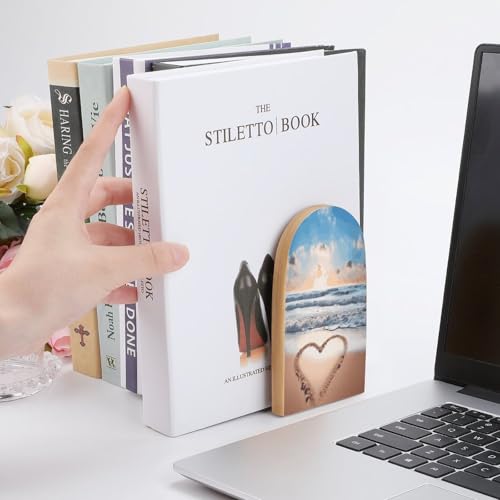 Sujetalibros de corazón románticos para regalar a lectores en cumpleaños 7