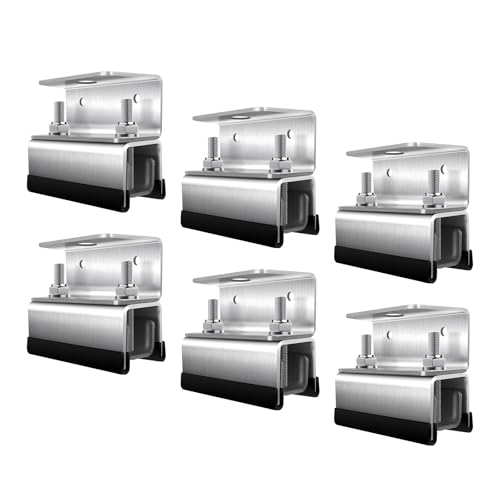 Kit de montage de toit en acier inoxydable 304 BSWAN pour van - Compatible avec RAM Promaster, Peugeot Boxer, Citroën Jumper et Fiat Ducato (6) - Rack de Toit