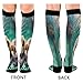 Joisal Cute Otters Animal Compression Knee High Socks, Comfort Boost, all Day Comfort, 1 pair
