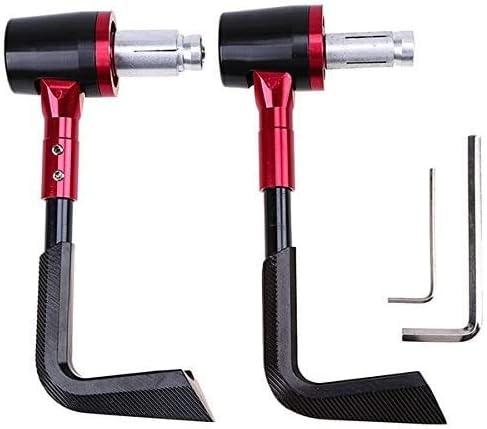 Motorcycle Lever Guard Proguard Protector System CNC Aluminum & Plastic 7/8" 22mm Brake Clutch Levers Protector