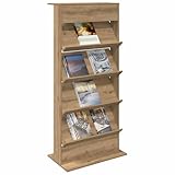 【Utilisations flexibles】 Ce porte-revues s'adapte bien à divers espaces comme salons, bureaux et chambres, trouvant sa place facilement dans chaque environnement. Utilisez-le pour maintenir l'ordre et le style dans un espace de vie moderne ou dans un bureau pro pour un rangement stylé. Son design flexible fonctionne aussi bien dans des coins tranquilles que dans des zones d'attente.