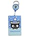Sanrio Chococat Lanyard with ID Badge Holder Hello Kitty and Friends Retractable Character Carabiner for Keys Keychain Wallet