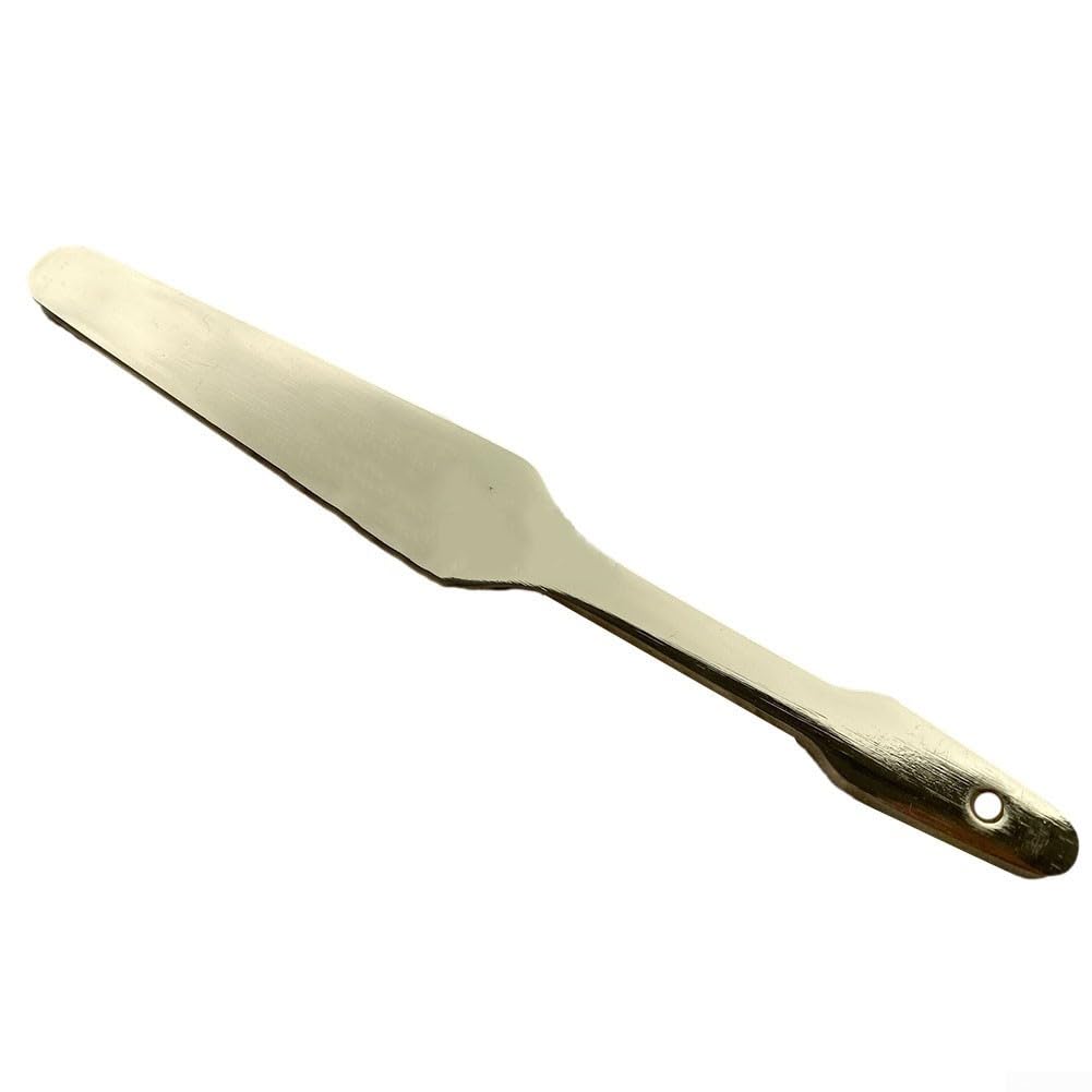 Lima per tasti della chitarra, lima triangolare per tasti, in acciaio , strumento per liutaio per chitarra (colore oro)