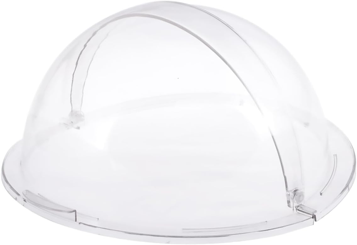 Amosfun Multifunctional Round PC Food Insulation Lid Display Cover for Cakes Fruits and Restaurant Use for Kitchen and Catering