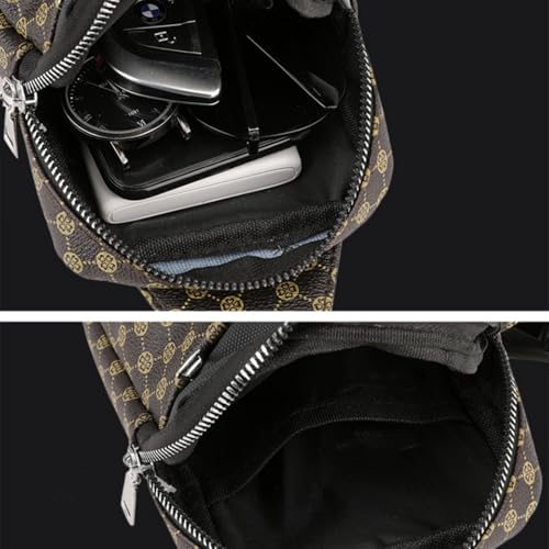 Mini Sling Bag for Men and Women, Small Crossbody Bag Trendy, Casual Waterproof Phone Chest Bag for Travel3