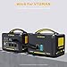 VTOMAN Jump 1500 Extra Battery, 1548Wh Large Capacity LiFePO4 Battery with BMS Protection for Camping, Home Backup, Suitable for VTOMAN Jump 1500X/Jump 1800 Portable Power Station Expand Capacity