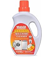 Walvia Premium Descaler Washing Machine Cleaner Liquid with Fresh Citrus Scent, Quick Descaler fo...