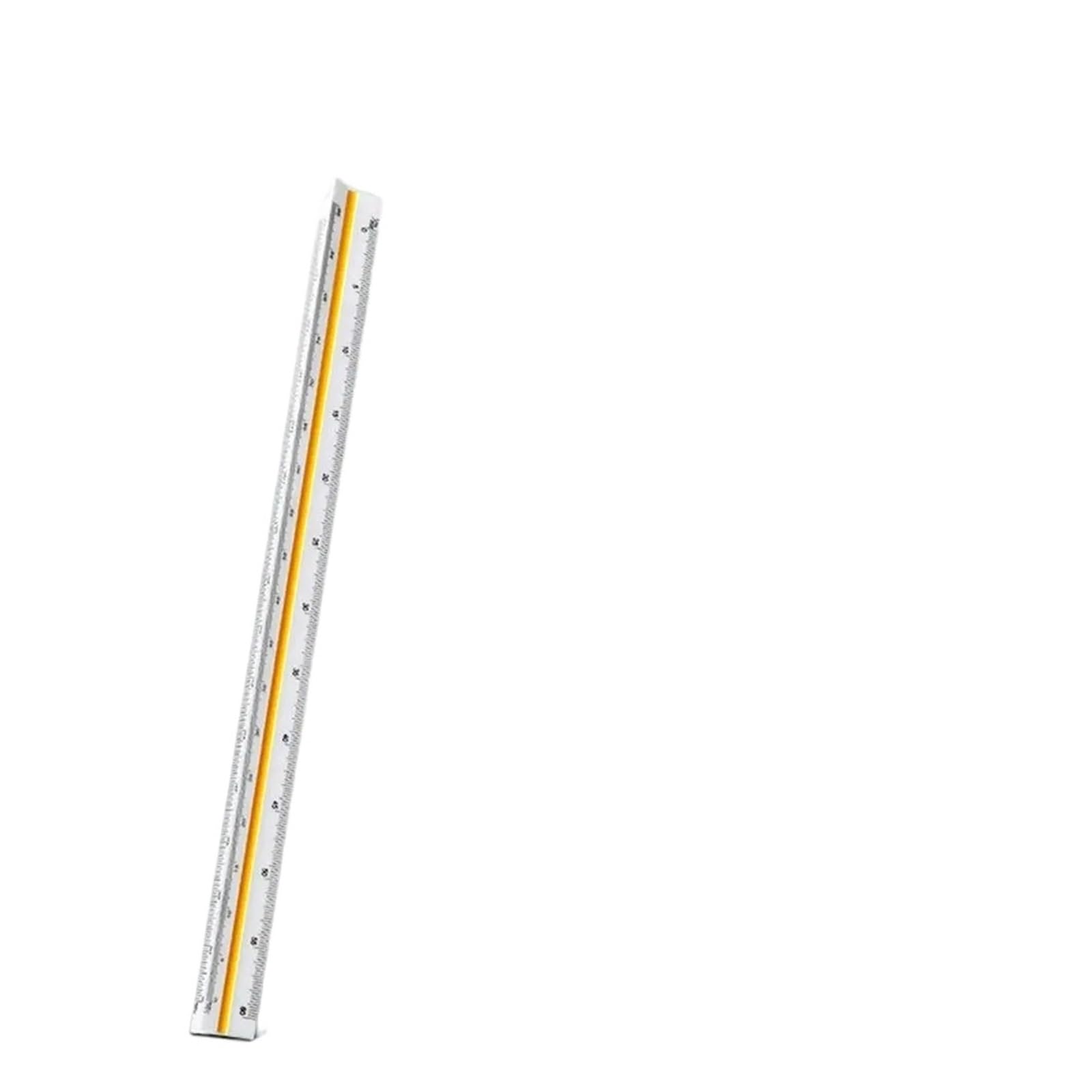 Architectural Scale Ruler Stationery 30cm Triangular Scale Ruler Measuring Drawing Technical Architect Engineer(COLOR 2)