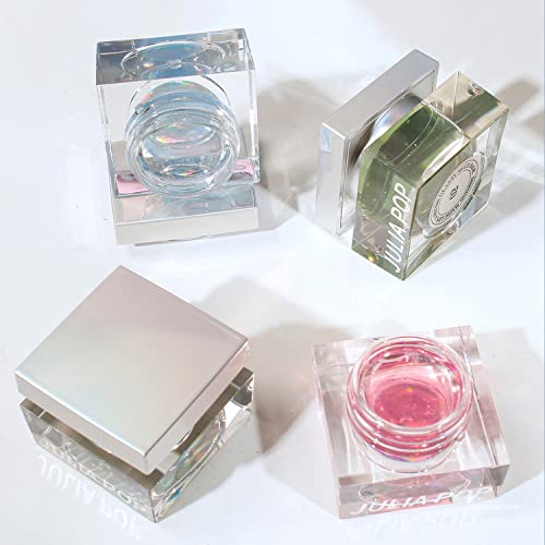 Color Changing Blush - Clear Blush Color Changing, Glossy Clear Blush Color Changing, Moisturizing Transparent Color Changing Lip Gloss For Cheeks & Lips Tint, Rouge Soft Liquid Blush Multi Use (#02) #TOP3