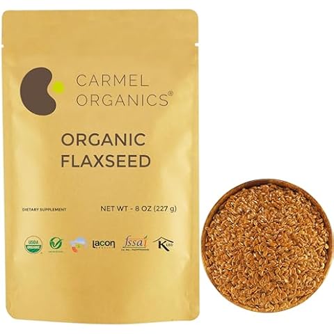 Organic Flax Seeds Whole Cover