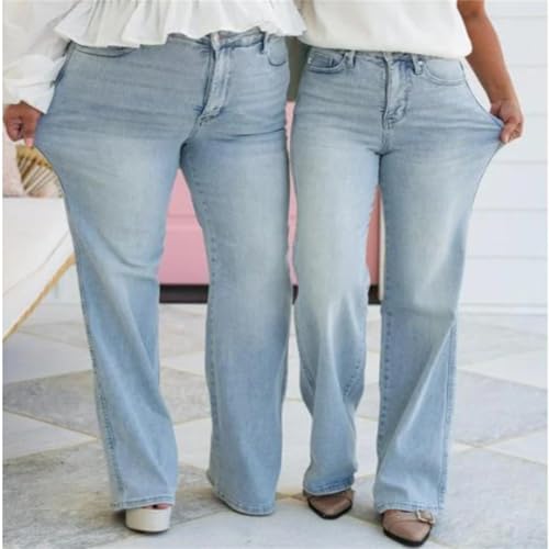 Valvari Sweatpant Jeans, 2025 High Waisted Pants Wide Leg, Jean Casual Baggy Pant for Women2