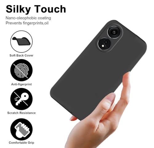 DESSEN Silicone Liquido Cover per Oppo A78 4G