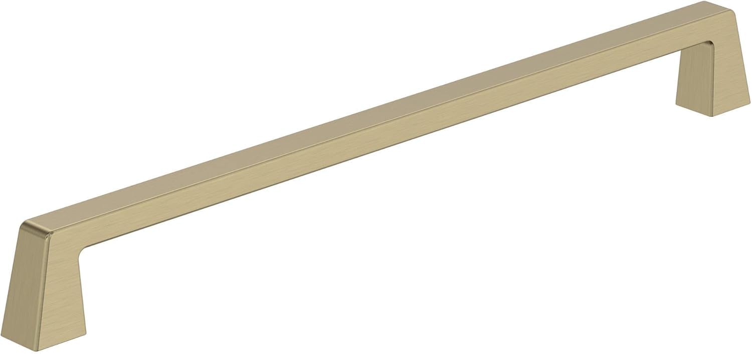 Amerock 10-1/16" Blackrock Golden Champagne Drawer Pull