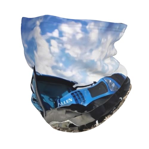 Polaina elástica para tractor agrícola, máscara facial multifuncional, protección ligera contra el viento