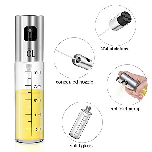 Set di macinasale e macinapepe elettrico per olio