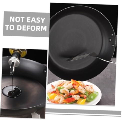 Wok antiadherente ABOOFAN para cocina versátil miniatura 3