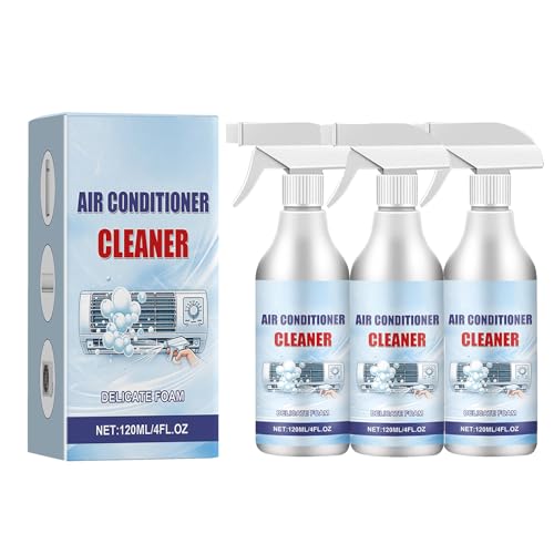 Limpiador De Espuma,3PCS Limpiador De Aire Acondicionado, Limpiador De Espuma Multiusos, Espray De Espuma Limpiadora Para Serpentines,limpiador Multiusos Y Quitamanchas