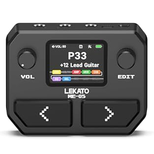 Advanced DSM Modeling Technology: Powered by Advanced Dynamic Spectrum Modeling (DSM), this guitar pedal captures the authentic touch-sensitivity and dynamic response of real amps. Expand your sonic palette infinitely by importing NAM (NFILE) files a...