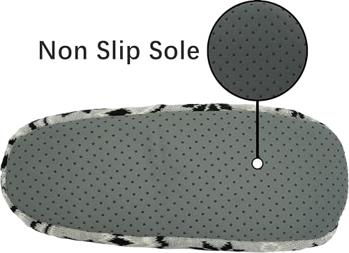 Image of BenSorts Fuzzy Slipper Socks for Women Non Slip House Socks with Grips Gifts