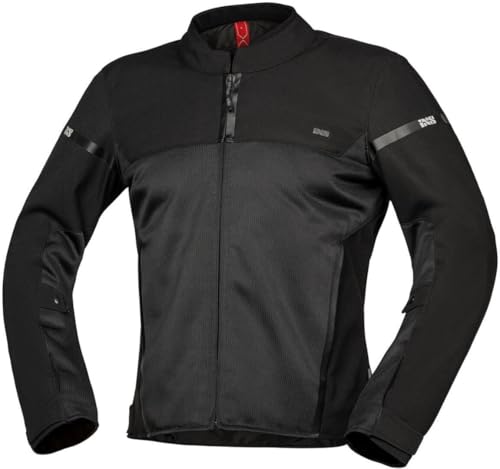 IXS Oxy-Air Mesh Giacca tessile da moto, nero, M
