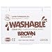 Center Enterprise CE508 Washable Stamp Pad, Brown