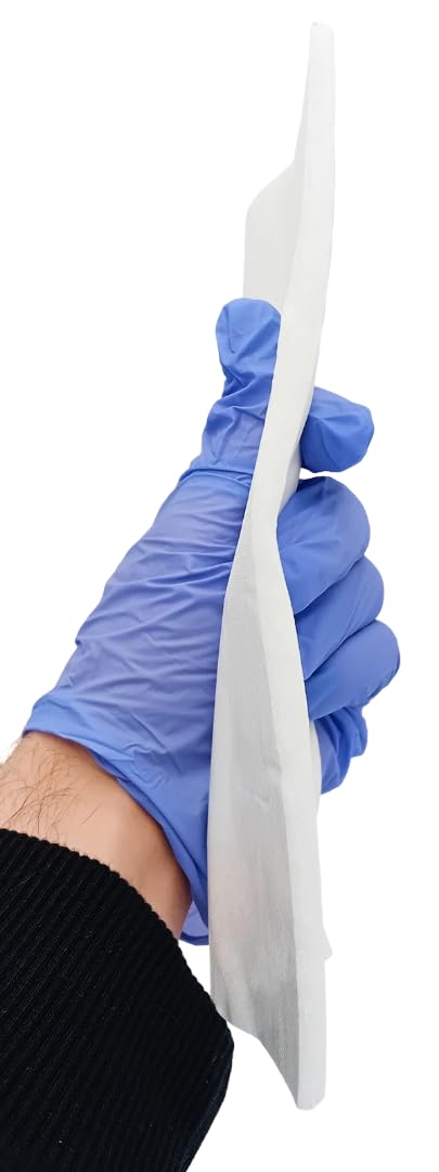 10 x 20 cm x 100 Low Adherent Absorbent Dressings Wounds Abrasions Burns - 6pcs — Amazon image 4