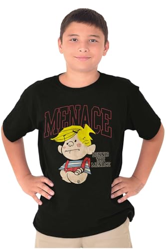 Dennis The Menace Vintage Varsity Crewneck T Shirts Boy Girl4