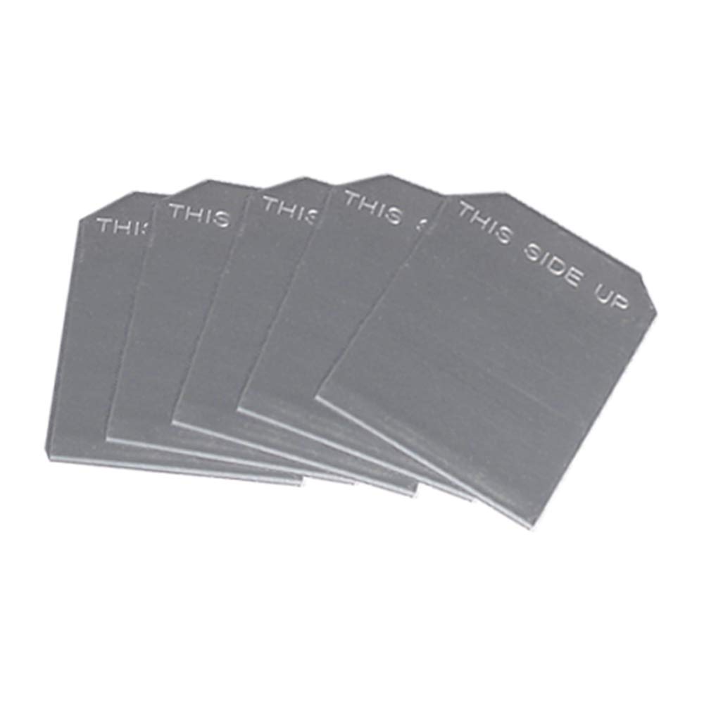 FIRSTINFO Replacement Mini Hand Plane Blades Trimming Plane for Woodworking/Trimming/Wood Planing 5 Pcs