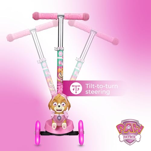Image of Kick Scooter for Kids, 3 Wheel Self Balancing, Light Up LED Wheels