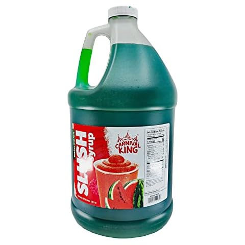 TableTop King 1 Gallon Watermelon Slushy Syrup Cover