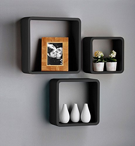 Uniifurn Square Wall Shelves Rounded Cor Buy Online In Maldives At Desertcart