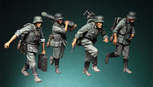 Figura modelo resina 1/35 Kit Mortero Alemán 8cm miniatura 1
