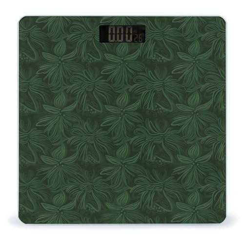 Báscula Digital de Baño para Peso Corporal con Pantalla LCD