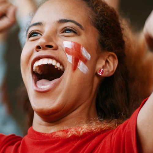 Football Earrings for Women Glitter Acrylic Sports Earrings for Game Day Spirit Week Fall Football Mom Accessories Back to School Teacher Jewelry2