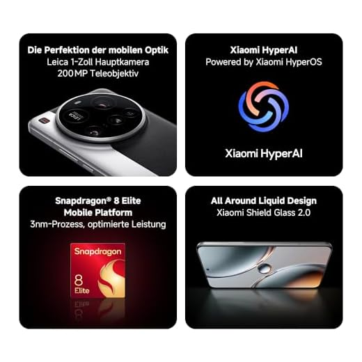 Xiaomi 15 Ultra Smartphone 16GB 512GB Schwarz