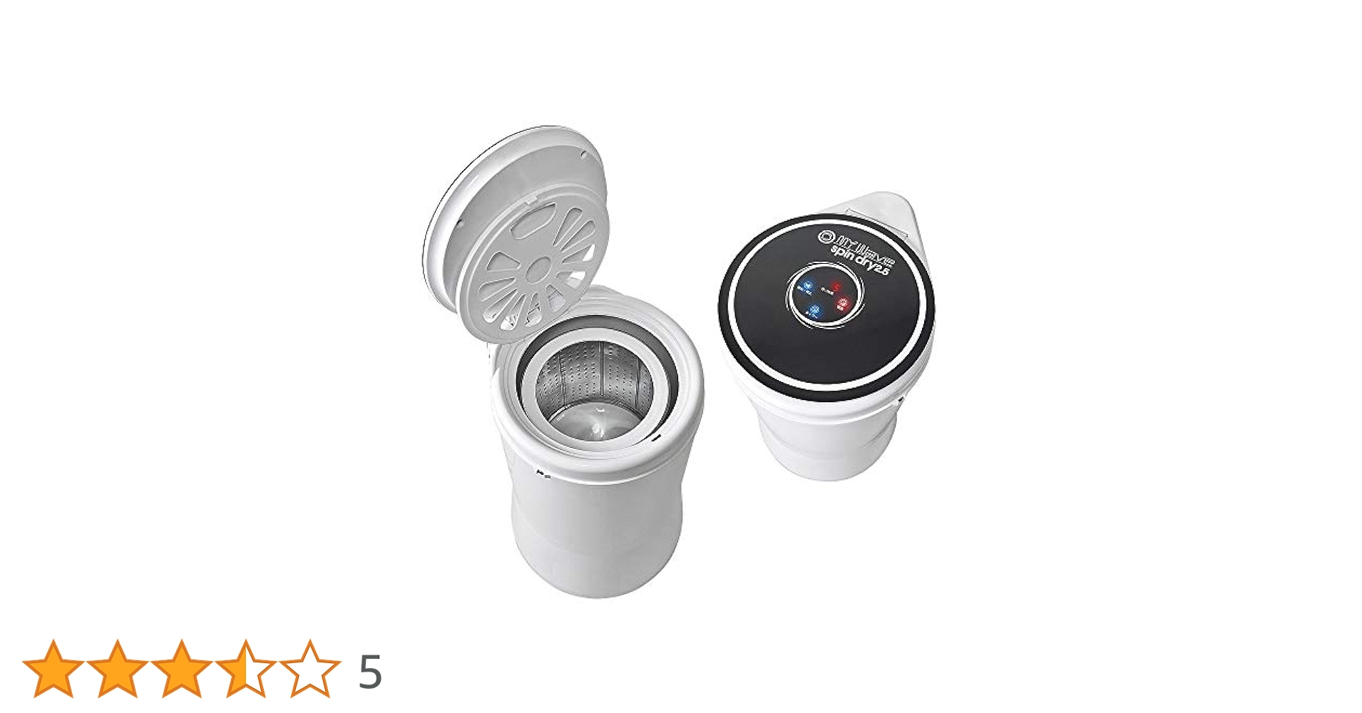 Amazon | eモンズ 脱水機 小型 2.5Kg 超高速 電動 【 MyWAVE