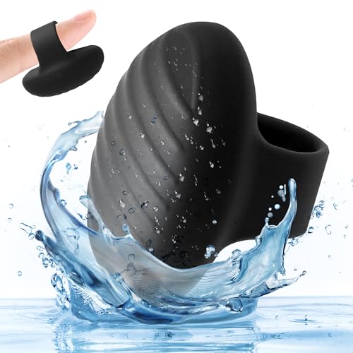 Mini Finger Pocket Vibrator Clitoral Stimulation Facial Eye Skin Care Tools 10 Vibration Modes USB Rechargeable Portable Silicone Massage for Body Relax Muscles Tighten Relieve Dark Circles Puffiness